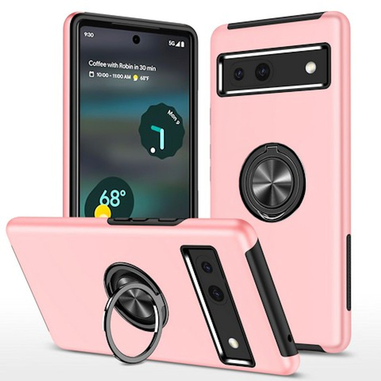 Coque hybride magnétique invisible pour Google Pixel 7A Coque hybride magnétique invisible pour Google Pixel 7A
